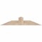 Ekena Millwork Portland Smooth Timber Gable Bracket, Douglas Fir, 48"W x 10"H x 5 1/2"D x 5 1/2"F, 5/12 Pitch GBW048X10X0606POR00SDF - alternate 1